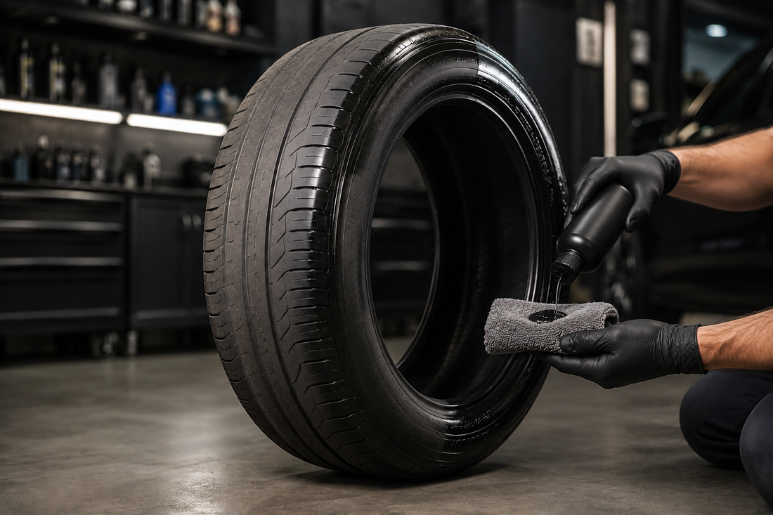 Reifenshine und Tyre Shine: Pflegt Reifenglanz wirklich oder schadet er dem Reifen?