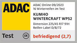 Kumho Wintercraft WP52 215/55 R17 98V