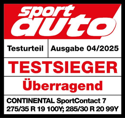 Continental Sportcontact 7 295/40 R19 108Y