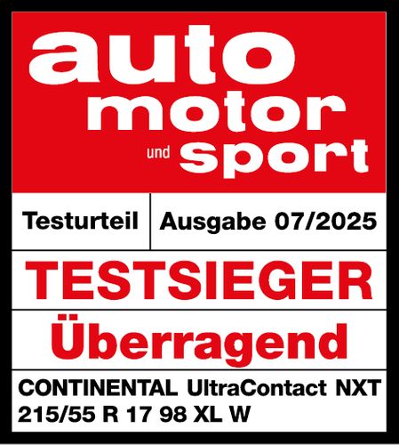 Continental UltraContact NXT Reifen – Testergebnis
