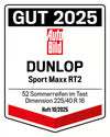 Dunlop Sport Maxx Rt 2 Reifen – Testergebnis