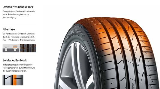 Hankook Ventus Prime 3 K 125 Reifen – Ansicht 2